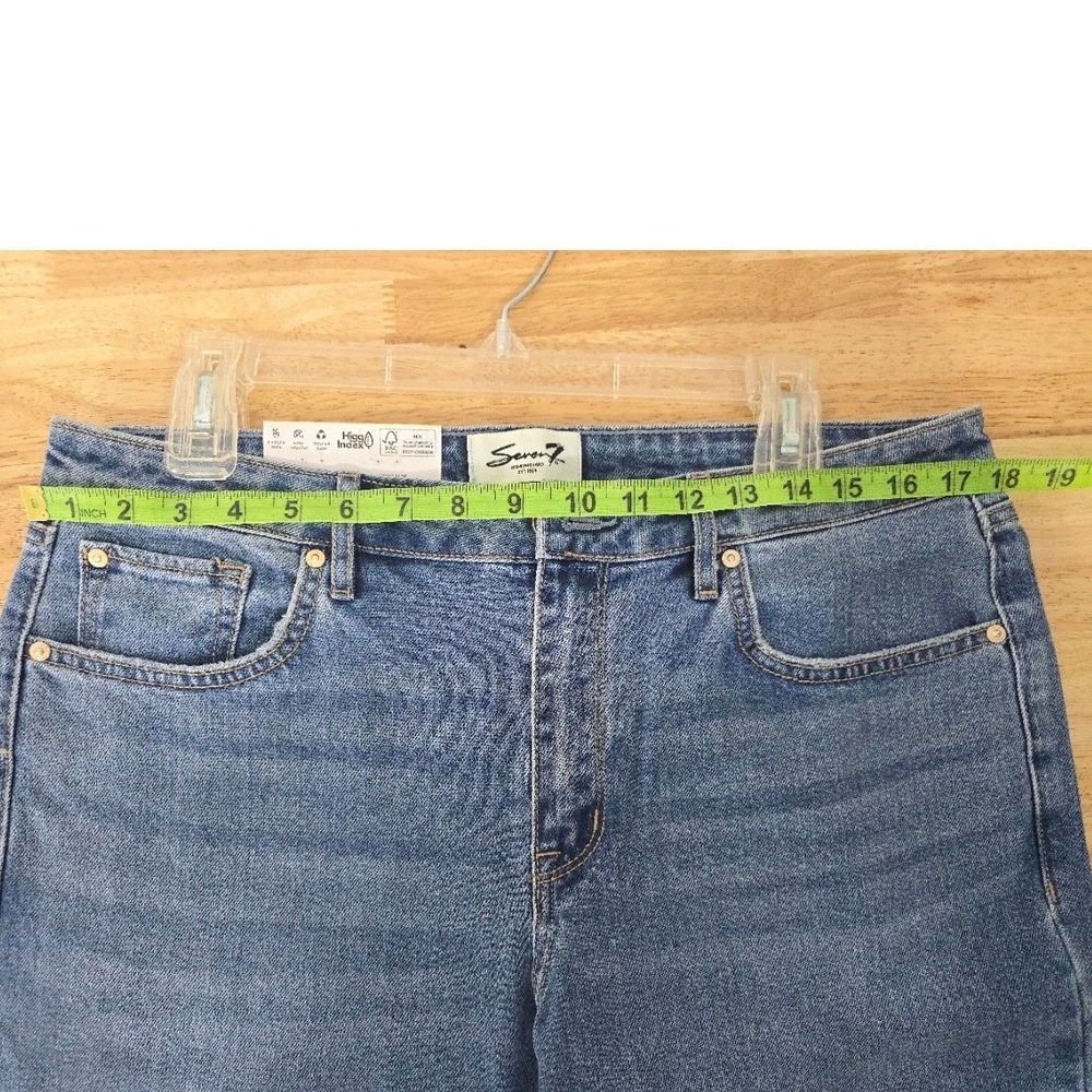 Seven7 Premium Denim Jeans‎ Women's Size 8 High Rise Straight Leg NWT